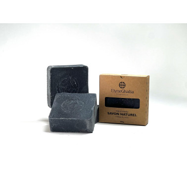 Savon Naturel au Charbon Actif – 100g