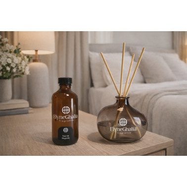 Diffuseur à Bâtonnets en Fibre de Bambou avec Recharge – 250 ml